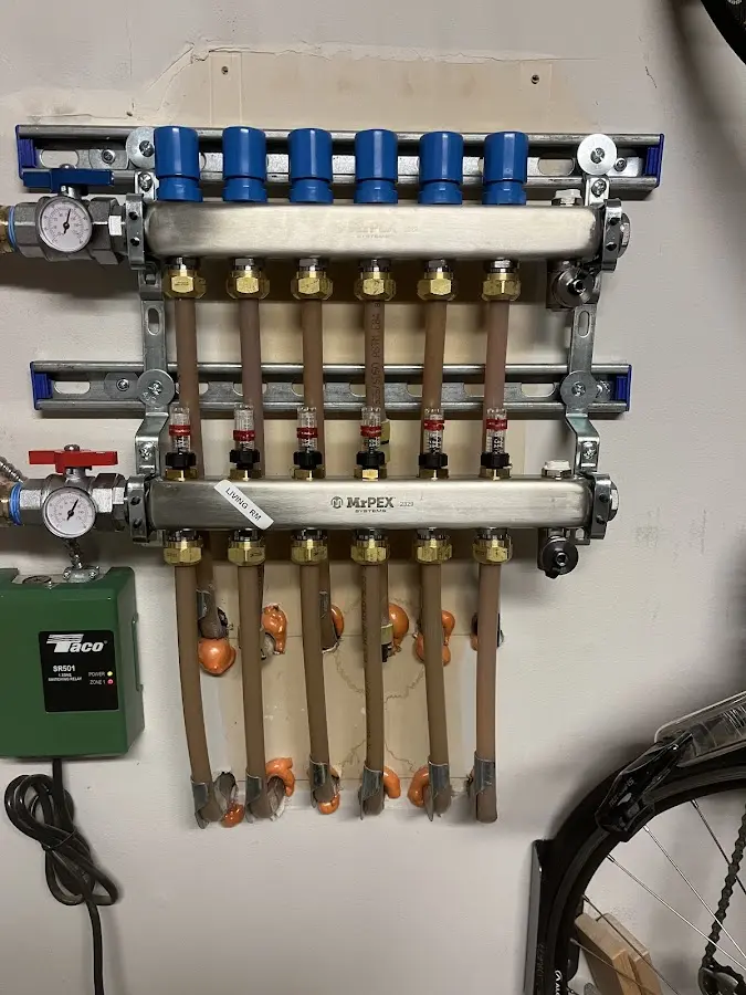 Plumber performing Leak Detection at a residential property in Avenue B and C